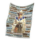 Horse I Am Beautiful 50 x 60 Inch Flannel Blanket For Cozy Bedroom And Sofa Decor