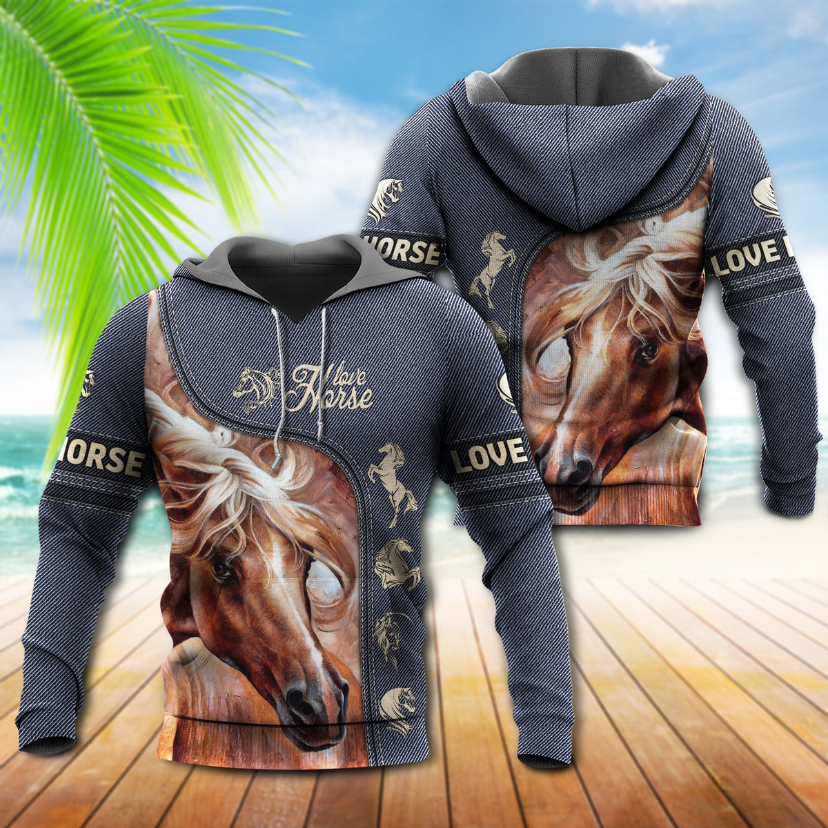 Horse Is Calling I Must Go - 3D Hoodie