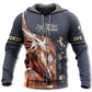 Horse Is Calling I Must Go - 3D Hoodie