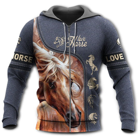 Horse Is Calling I Must Go - 3D Hoodie