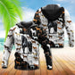 Horse Is My Therapy Quote - 3D Hoodie