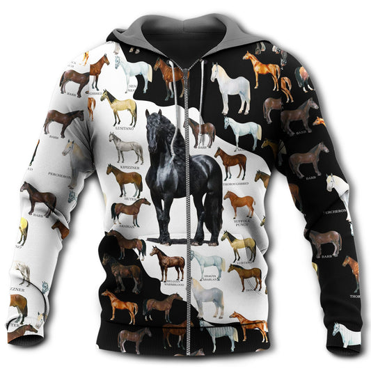 Horse Is My Therapy Quote - 3D Hoodie