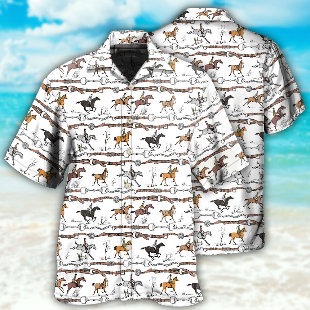 Beautiful Horse Jumping Style – Hawaiian Shirt