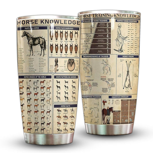 Horse Knowledge Horse Collection 20 Oz Tumbler