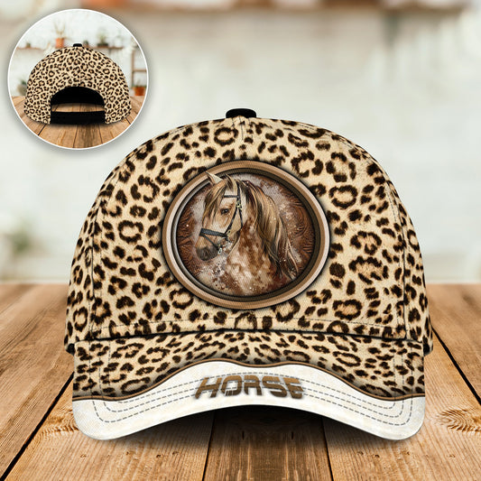 Horse Leopard Pattern – Classic Cap