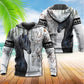 Horse Lover Winter Snow Style - 3D Hoodie