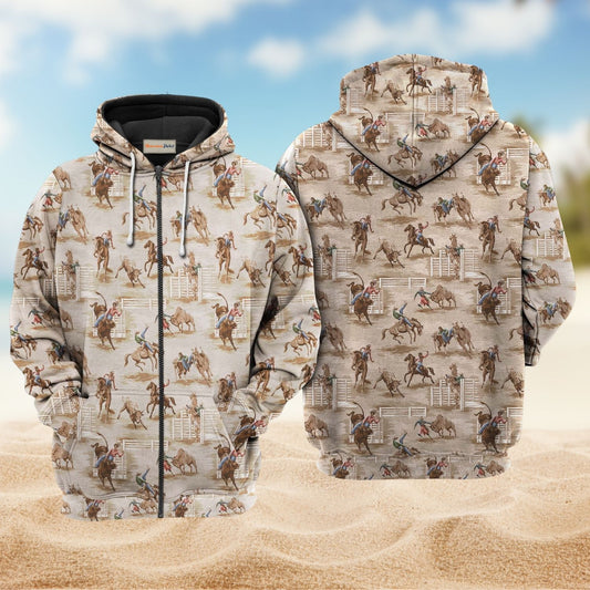 Horse Lover Style Art – 3D Hoodie