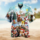 Horse Loves Christmas Very Happy Limited Edition – Hawaiian Shirt