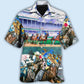 Horse Racing We Love Pattern – Hawaiian Shirt