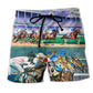 Horse Racing Cool Style – Beach Short