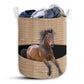 Horse Rope Line Classic - Laundry Basket - Owls Matrix LTD
