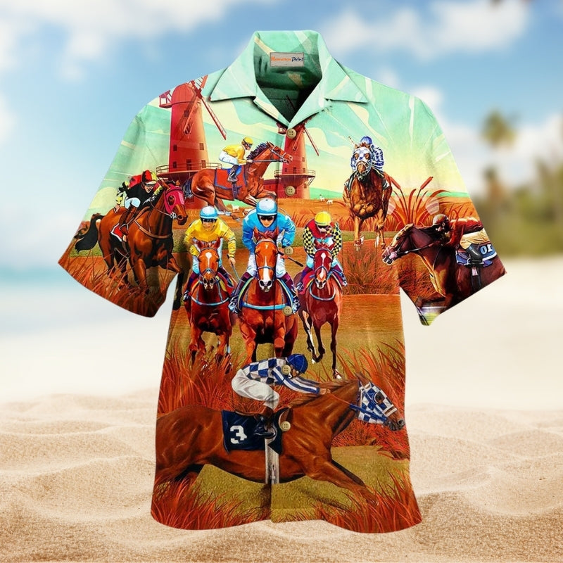 Horse Runs Fast Style Limited Edition – Hawaiian Shirt