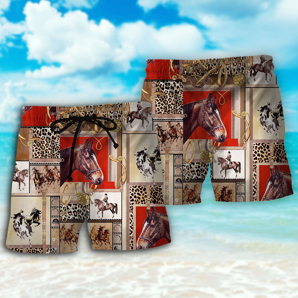 Horse Show Equestrian Cool Style – Beach Short