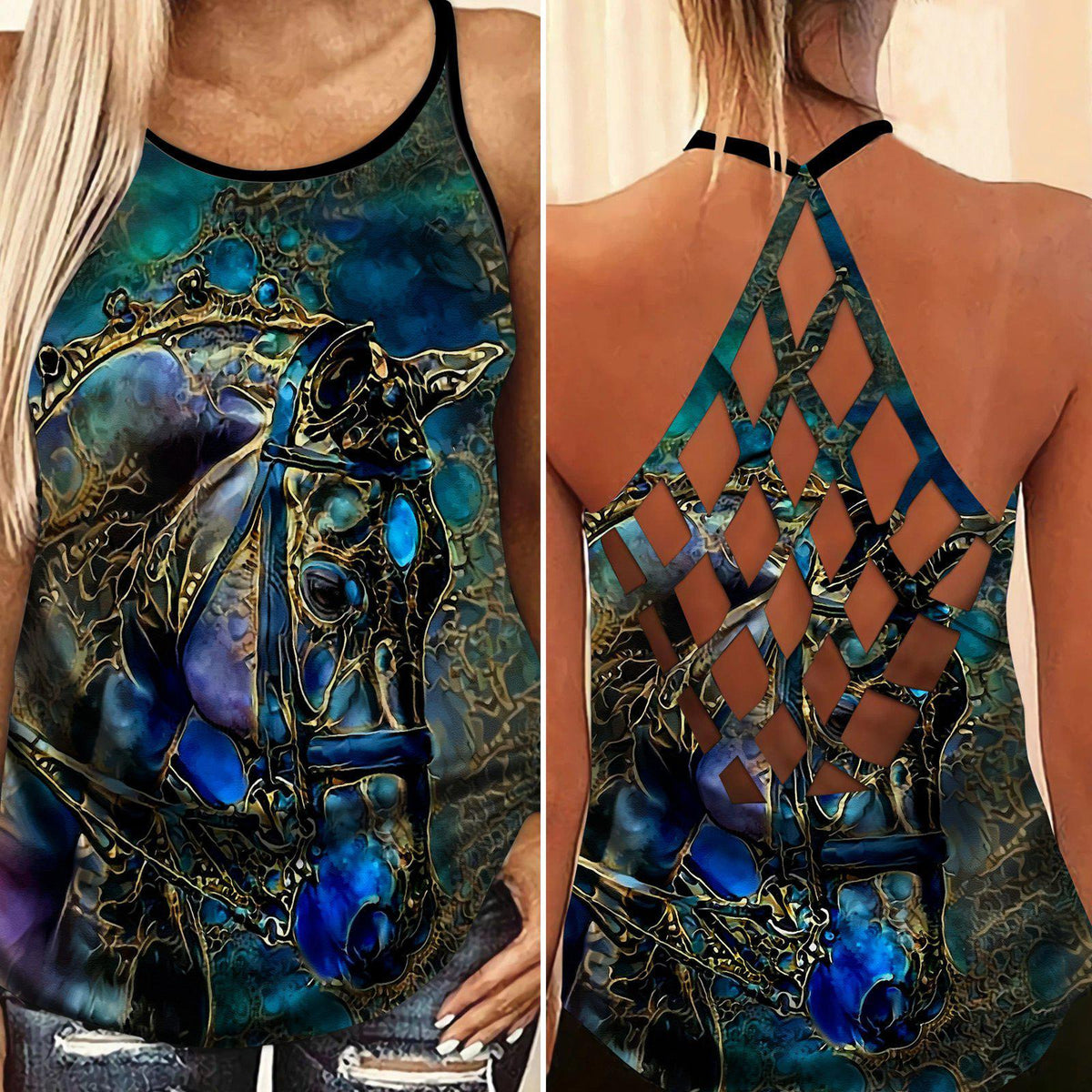 Horses Love Life Limited Edition 10 – Hollow Tank Top