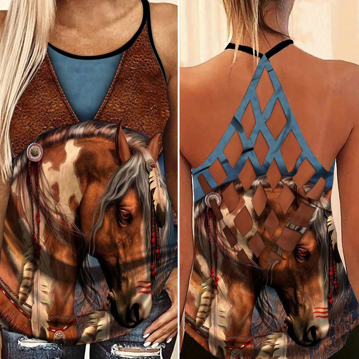 Horses Love Life Limited Edition 11 – Hollow Tank Top