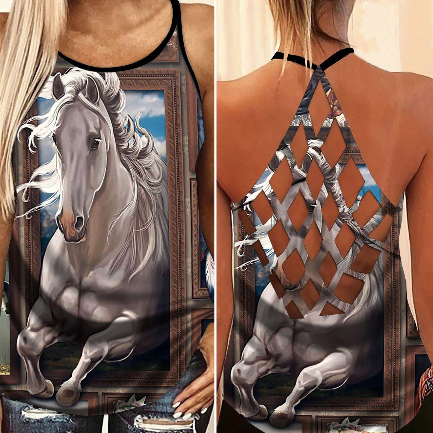 Horses Love Life Limited Edition 13 – Hollow Tank Top