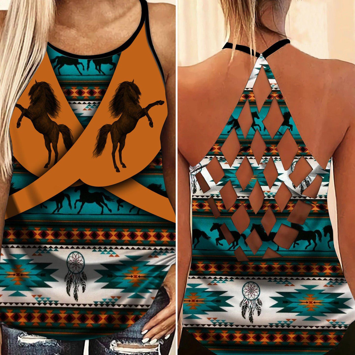Horses Love Life Limited Edition 1 – Hollow Tank Top