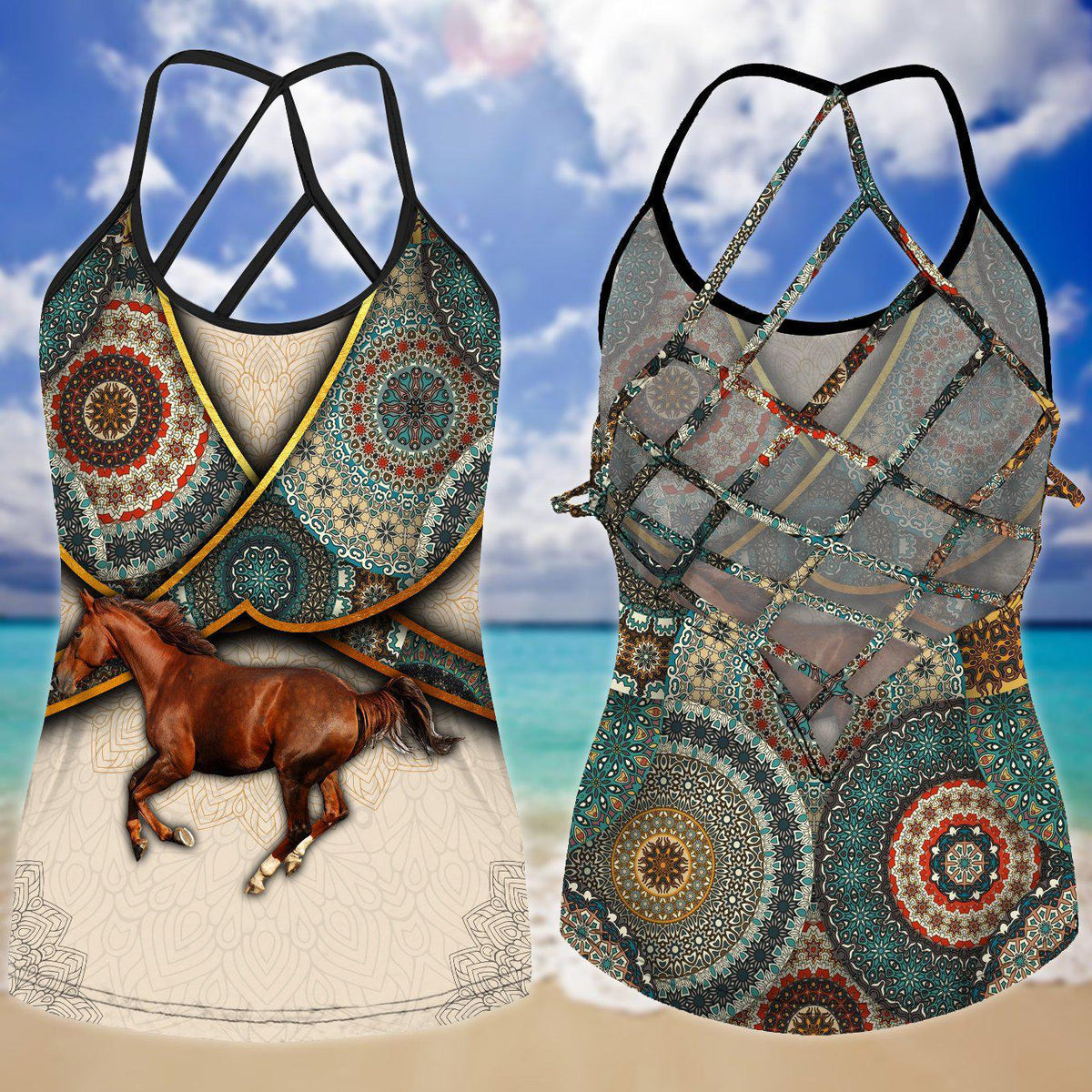 Horses Love Life Limited Edition 4 – Hollow Tank Top