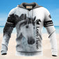 Horse Makes Me Happy Quote - 3D Hoodie
