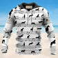 Horse Music Notes Fun Style - 3D Hoodie