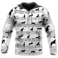 Horse Music Notes Fun Style - 3D Hoodie2