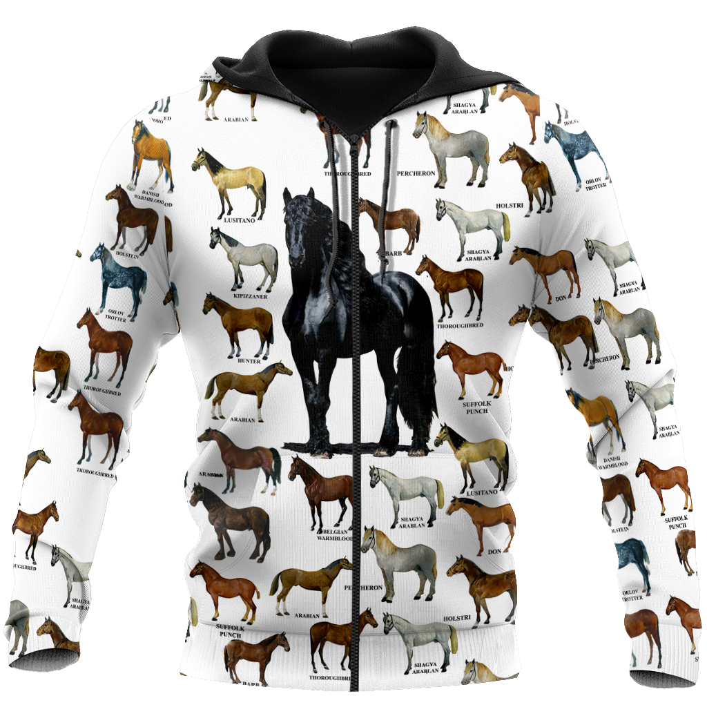 Horse One More Horse Quote - 3D Hoodie