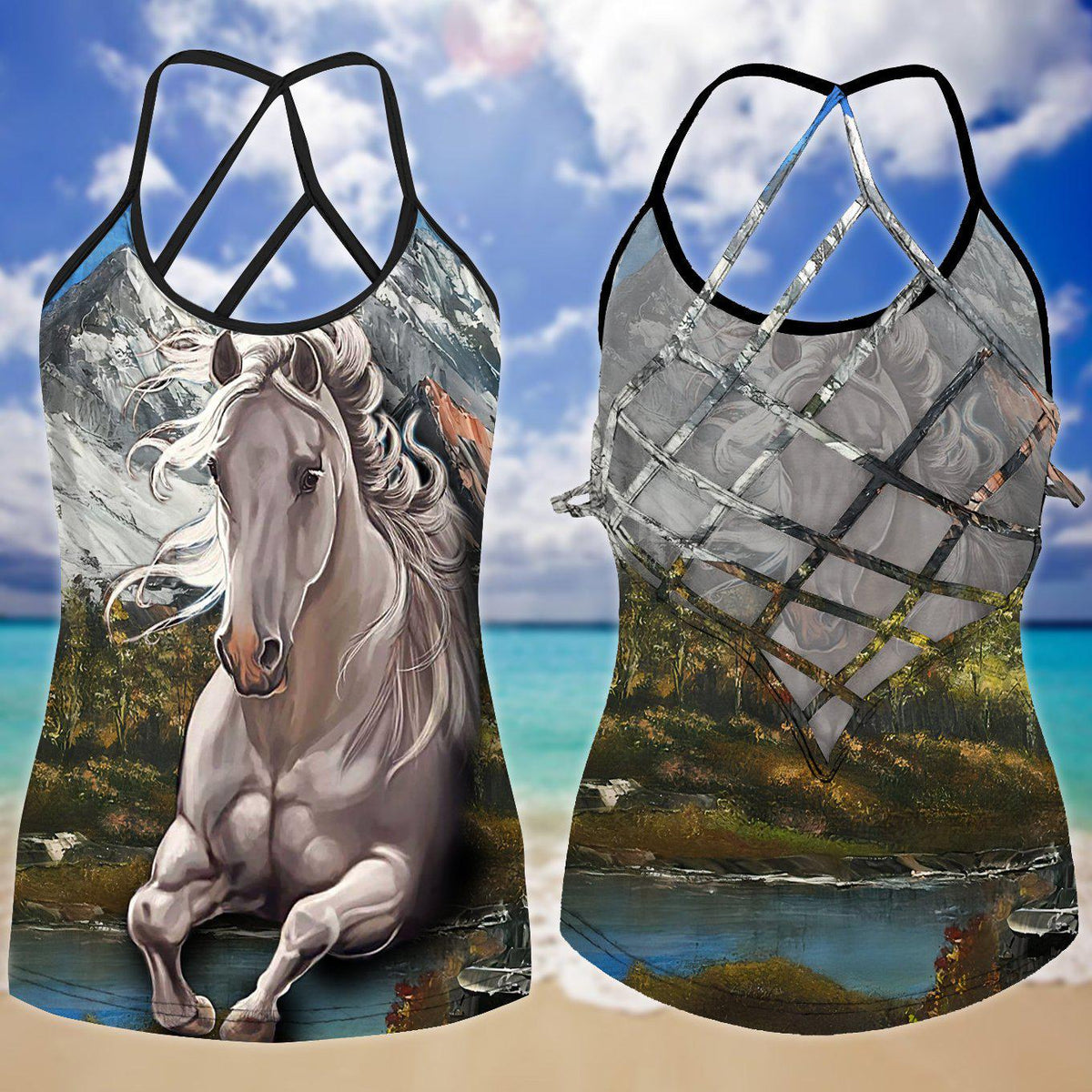 Horses Love Life Limited Edition 14 – Hollow Tank Top