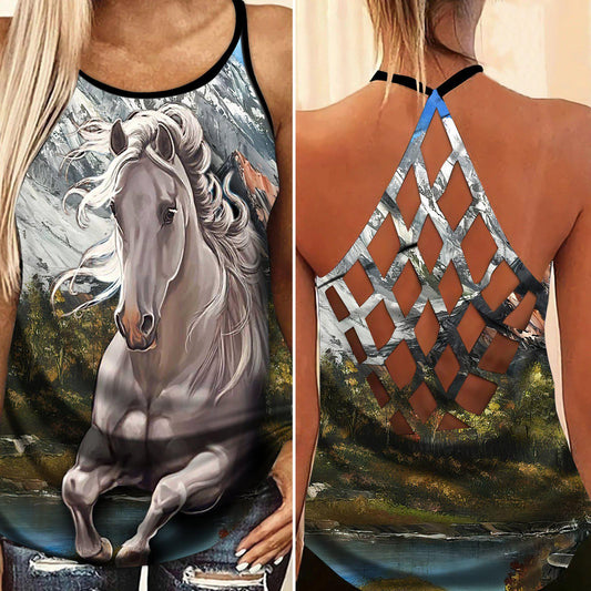 Horses Love Life Limited Edition 14 – Hollow Tank Top