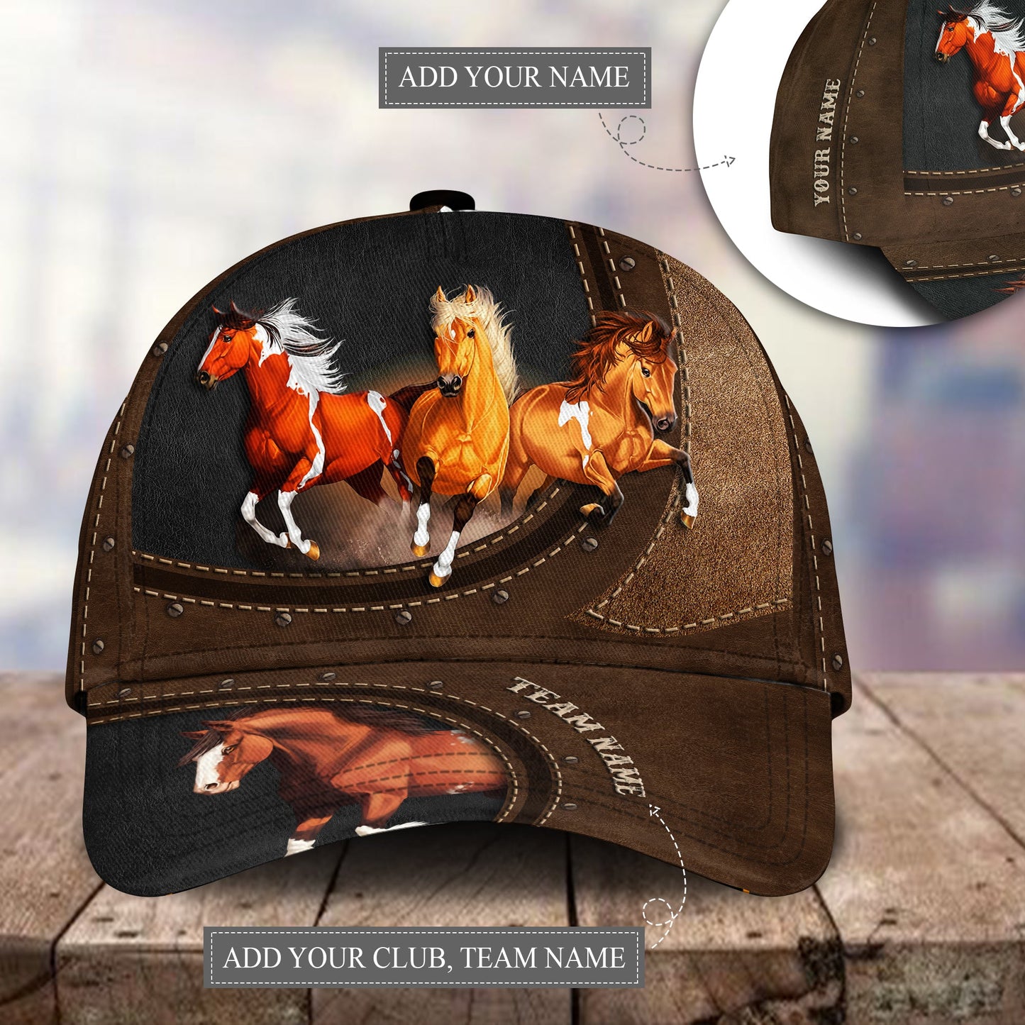 Horse Team Classic Personalized – Classic Cap