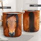 Horse Face And Butt - Laundry Basket - Owls Matrix LTD