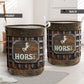 Horse Iron Vintage - Laundry Basket - Owls Matrix LTD