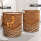 Horse Rattan Teaxture Nice Style - Laundry Basket - Owls Matrix LTD