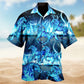 Horses Burning Blue Edition – Hawaiian Shirt