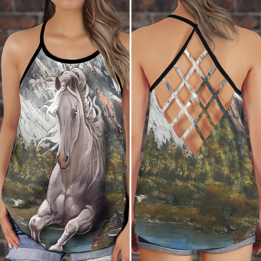 Horse Love Life Forest Collection – Hollow Tank Top