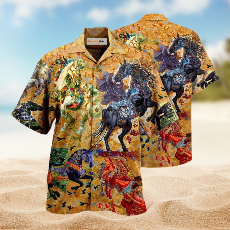 Horses Make Life Better Edition – Hawaiian Shirt