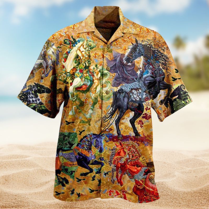 Horses Make Life Better Edition – Hawaiian Shirt