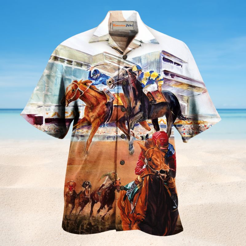 Horses Racing Amazing Style – Hawaiian Shirt