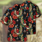 Floral Horseshoe Lucky Symbol – Hawaiian Shirt