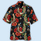 Floral Horseshoe Lucky Symbol – Hawaiian Shirt