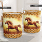 Horse Sunset - Laundry Basket - Owls Matrix LTD