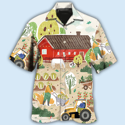 Gardening Nature Artistic Style – Hawaiian Shirt