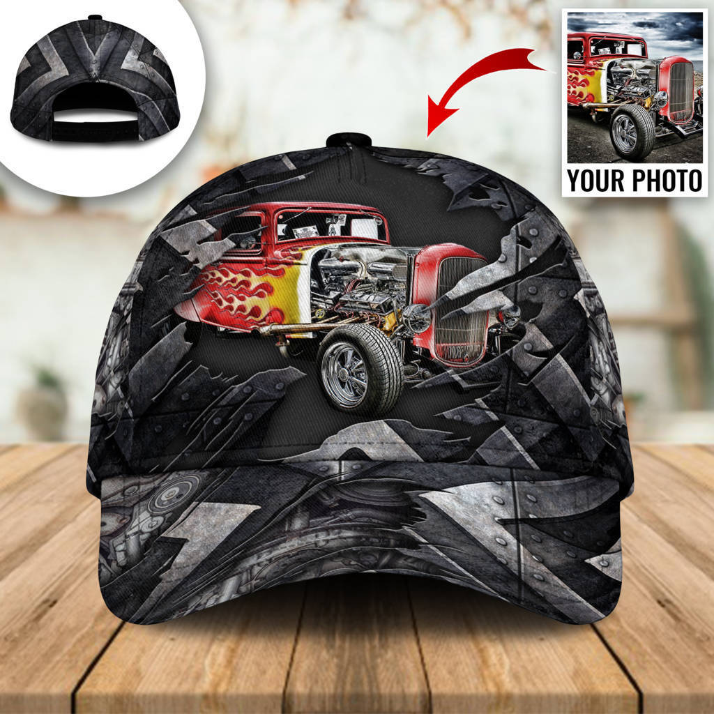Hot Rod Custom Photo Personalized – Classic Cap