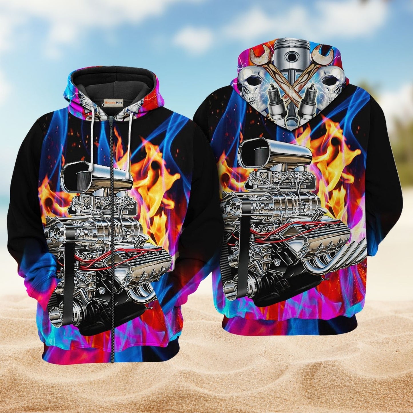 Hot Rod Limited Art – 3D Hoodie