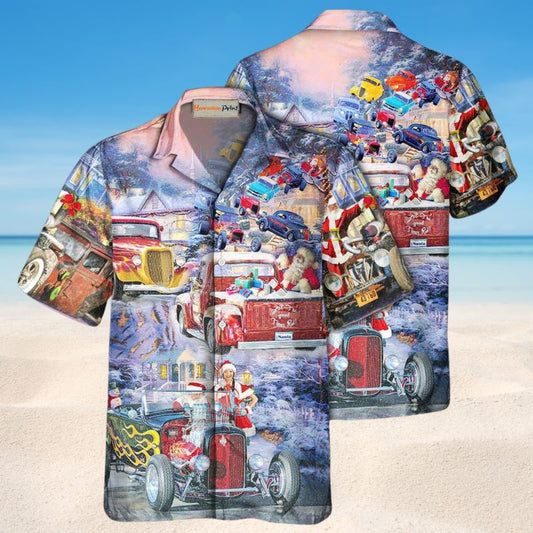 Hot Rod Merry Christmas 3 – Hawaiian Shirt