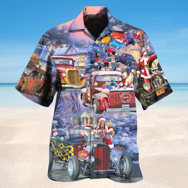Hot Rod Merry Christmas 3 – Hawaiian Shirt