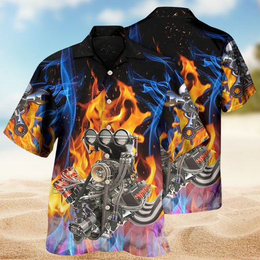 Hot Rod Retro Edition – Hawaiian Shirt