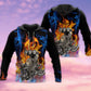 Hot Rod Fire Power Style - 3D Hoodie