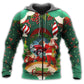 Hot Rod Christmas Santa Love - 3D Hoodie2