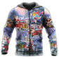 Hot Rod Merry Christmas Style - 3D Hoodie