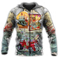 Hot Rod Christmas Love Time - 3D Hoodie